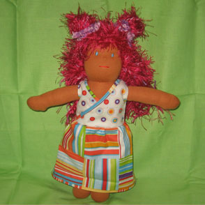 Poupe petite louloutte Rosa